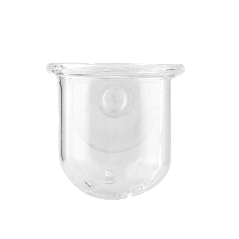 Small   Glass Plant Feeding Cup Fish Red Worm Feeder Cups for Aquarium(S)