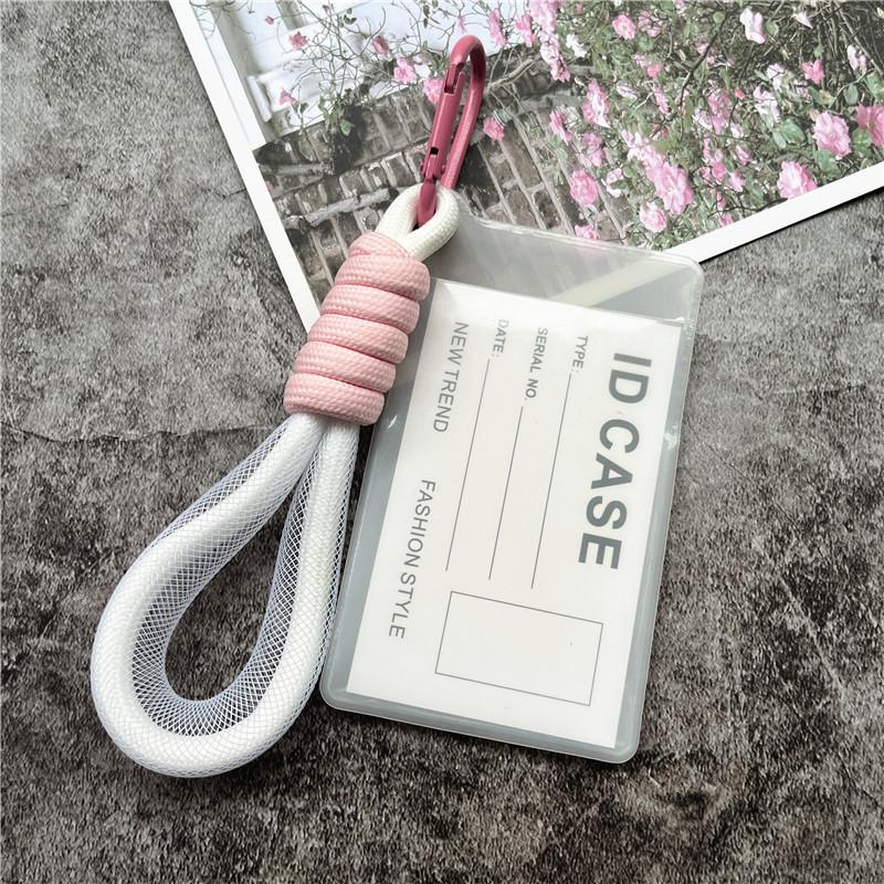 Lanyard ID Card Holder Contrasting Colors Credential Holder Removable Identity Card Holder Premium ID Badge Teacher Accessories