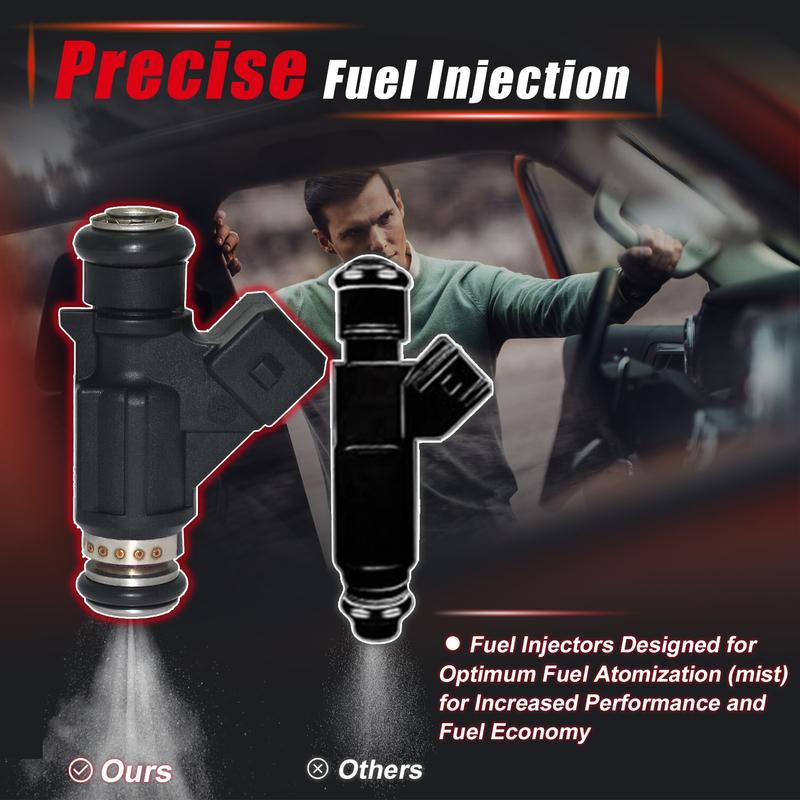 4 Stück Kraftstoffeinspritzdüsen für Chevy Corsa Meriva Montana 25335146 SMW250123 25342385 25345994