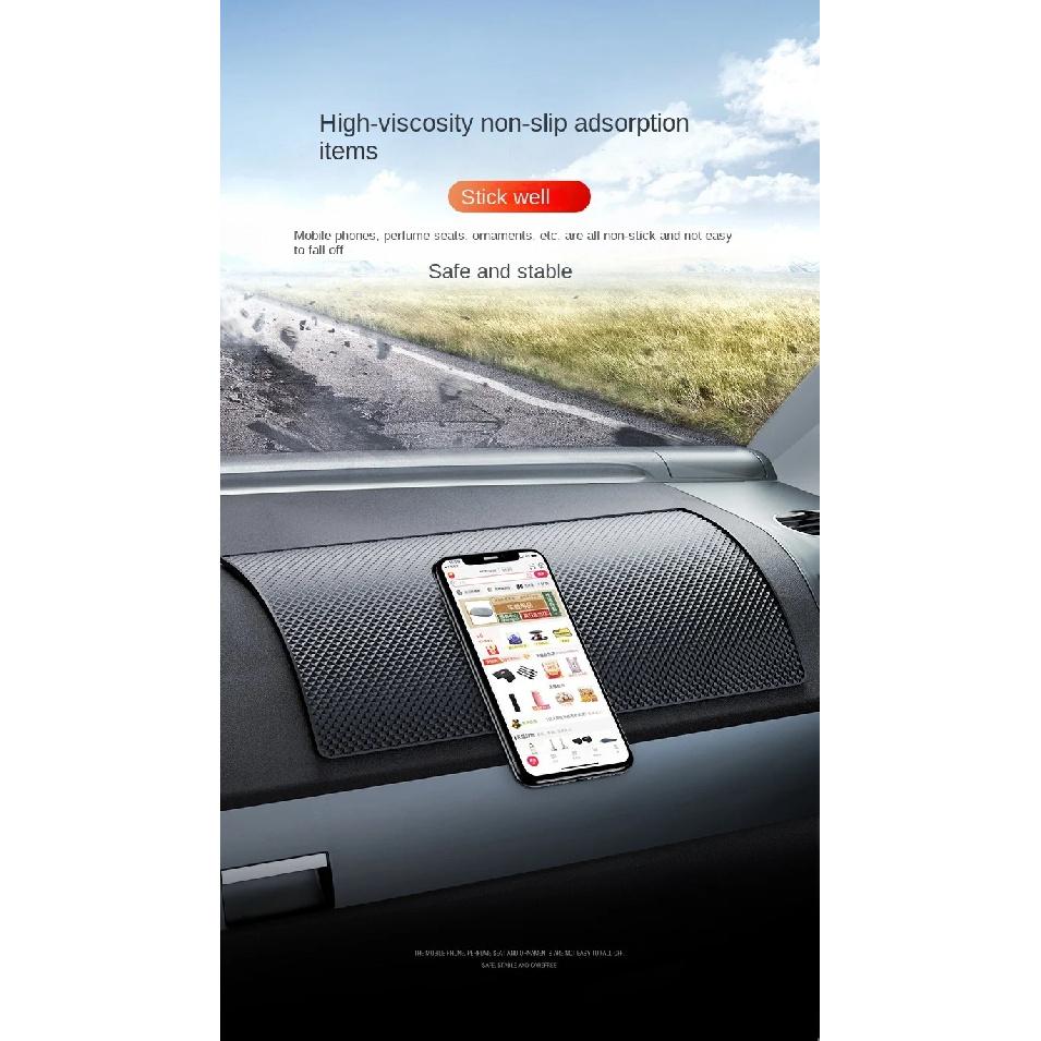 Neue Auto Armaturenbrett Klebrige Anti-Rutsch PVC Matte Auto Rutschfestes Klebriges Gel Pad Autostyling Innenraum für Handy Sonnenbrillenhalter
