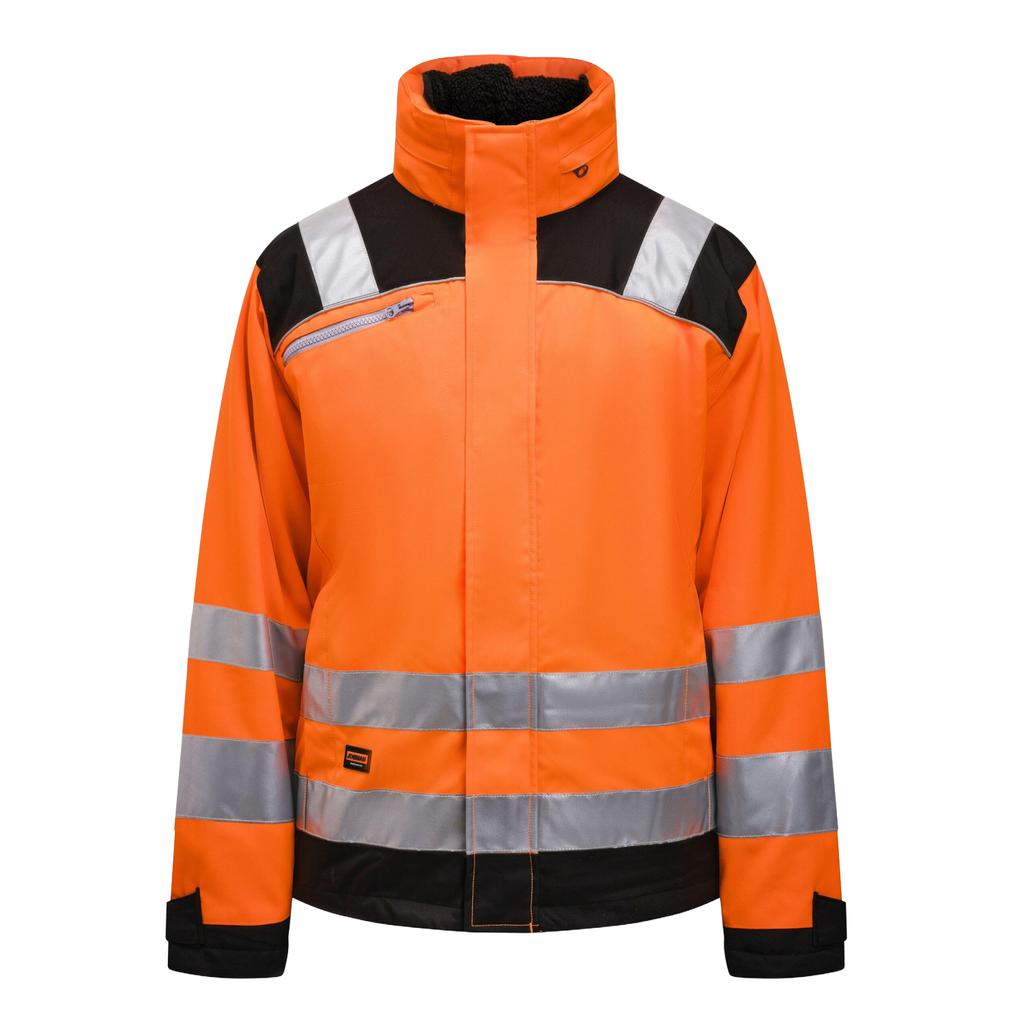 Jobman Mens Star Hi-Vis Winter Jacket