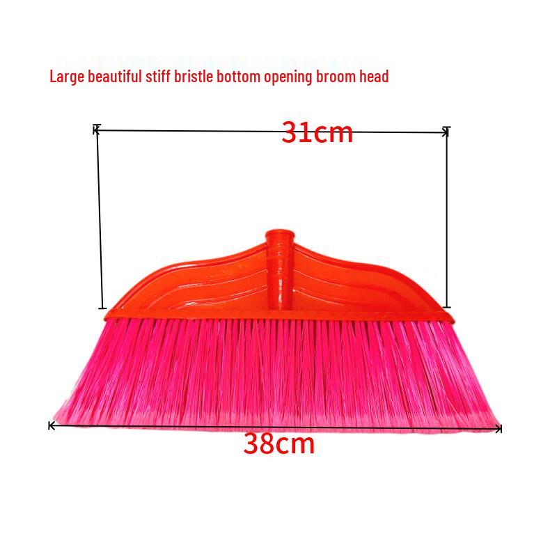 Hard Bristle Plastic Broom Head
