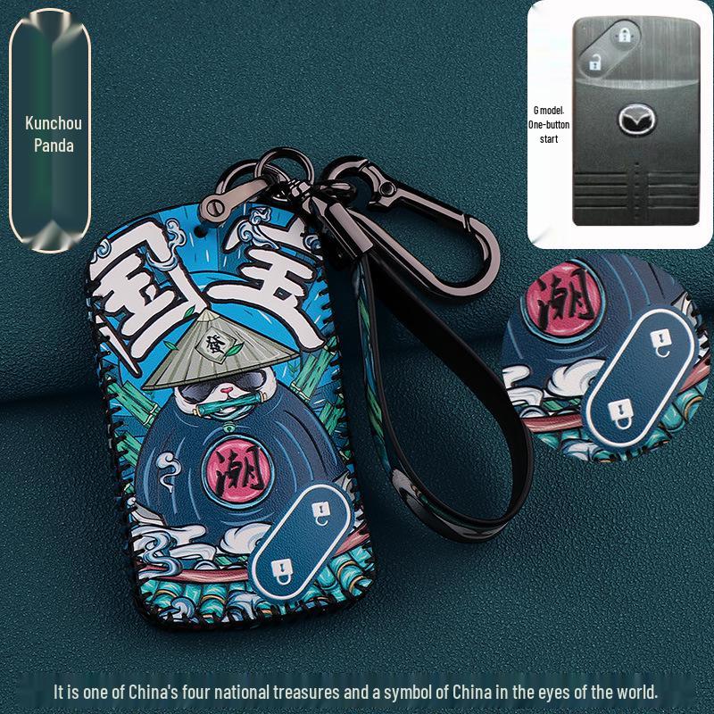 

Leather Remote Key Cover for 2004-2007 Mazda 6 Coupe Models Standard