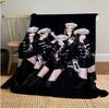 Gidle Plush Blanket Soft Comfortable All Seasons Blanket Sofa Office Naps Blanket Outdoor Travel Throw Perfect Gift