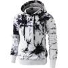 Men Pullover 3D Tie Dye Print Sweatshirt Couples Hooded Long Sleeve Women Plus Size Loose Hoodie