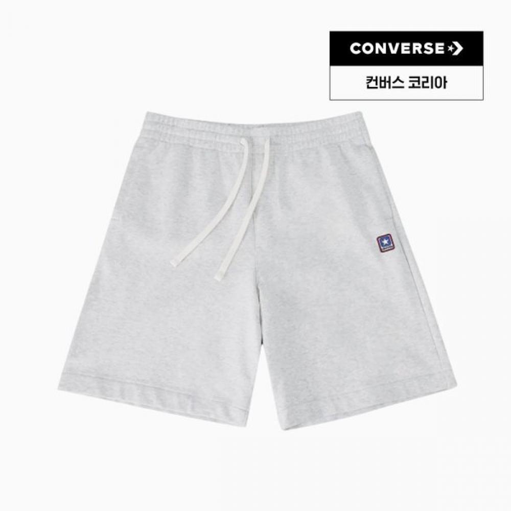 Converse Comfortable Shorts Cotton Wide Pants Light Gray Mcj788 Ggn Male feMale