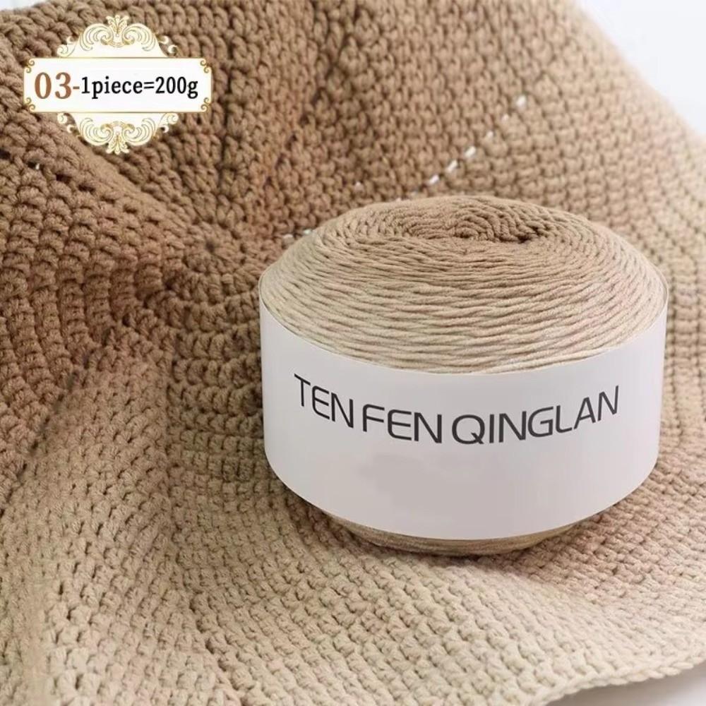 Colorful Gradient Yarn Lightweight Knitting Yarn DIY Acrylic Blended Yarn Handmade Crafts