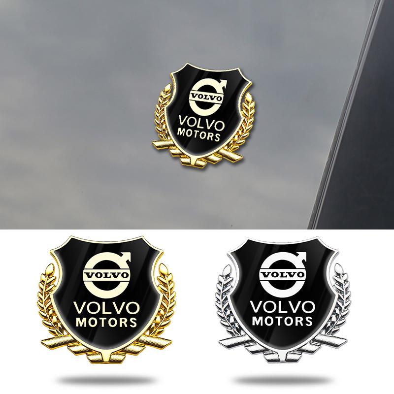 3D Metal Car Body Trunk Sticker Emblem Badge Decals Decoration For Volvo XC70 V60 XC60 XC90 V50 S60 V90 V40 S40 XC40 S90 V70 T6