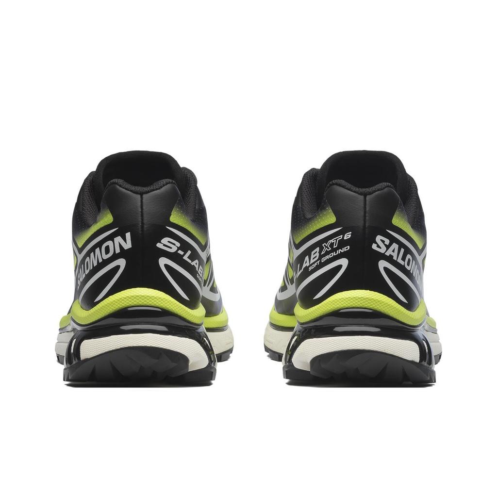 SALOMON XT-6 Skyline Bequeme Weiche Trail-Laufschuhe Unisex Sneaker Schwarz Gelb 479774