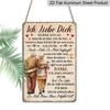 2D Flat 1pc German Vintage Metal Sign, Aluminium Metal Wall Decor, I Love You Not Only for Who You Are, But for How I Can Be with You As I Am. Wall
