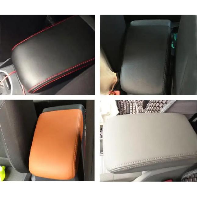 For Mitsubishi ASX Customzied Microfibre Leather Center Armrest Cover   Car decoration Interior upgrade car interior