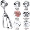 Kitchen Accessories Multi-style Stainless Steel Ice Cream Scoop Ball Digger Handmade Ice Cube Mold Easy Demoulding Ice Tray Mold