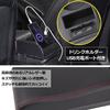 PIENSE Universal Car Armrest Console Box with Extendable USB Charging Drink and Storage Armrest, Port, Holder, (Black)