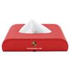 Leather Car Tissue Box Hanging Badge Paper Towel Bag Storage Auto Accessories For Porsche Cayenne Panamera Macan Boxster 911 Carrera-GT 928 944 918