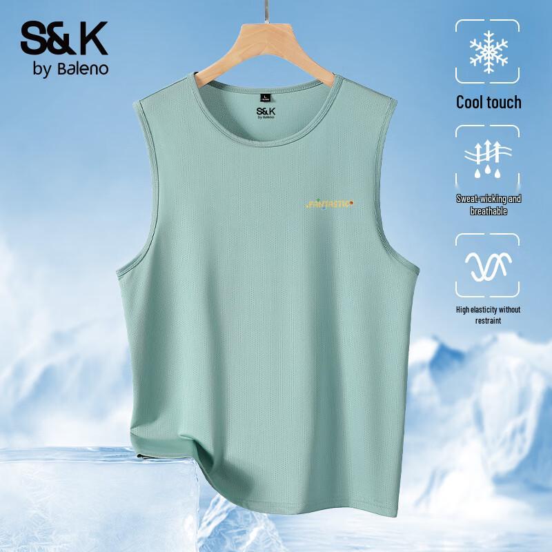 

Baleno Men s S&K Series Lightweight Ice Silk Vest 4XL