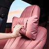 Car Seat Headrest Cushion for BMW 3 Series X5 X3 5 Series X1 Neck Pillow Leather Breathable Lumbar Waist Support Auto Pillows