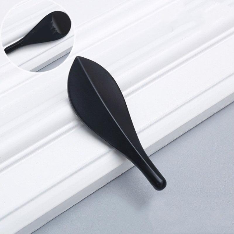 1Pcs Household Tools Leaf Shaped Handles for Furniture Cabinet Knobs Handles Kitchen Handles Drawer Knobs Accessories Supplies