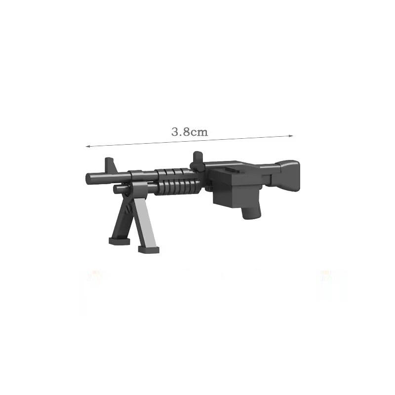 

10/20/50 Military Weapon Attachments Compatible Mini Action Figures WW2 Soldier Guns MOC Army Components Constructing Block Bricks Playthings 10PCS різнокольоровий