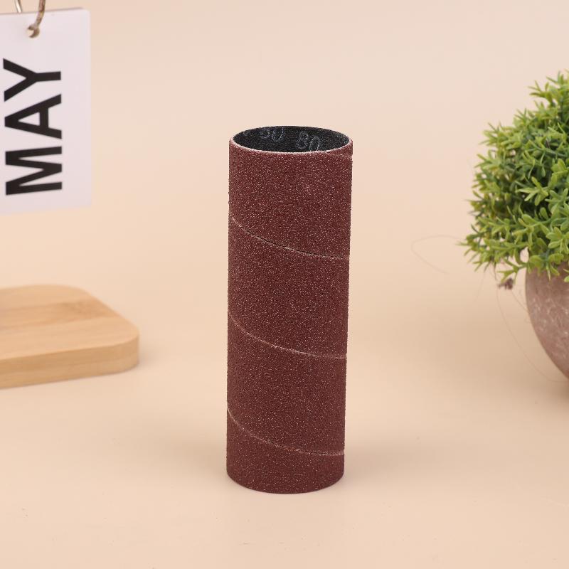 1Pcs Sanding Drum Sleeves Sandpaper Sanding Abrasive Tools 80/150/240 Grit Vibrating Spindle For Sander Sleeve Polishing Tools
