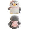 Soft Fat Penguin Plush Toy Cute Couple Penguin Fur Doll Toy Home Decoration Toy Plush Birthday Gift
