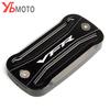 Motorcycle Front Brake Fluid Reservoir Cover For HONDA VFR 800 X/F 750 VFR800 VFR 800X 800F VFR1200x