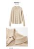 2025 A/W Women's Solid Polo Cashmere Cardigan: Loose, Casual, Versatile Knitwear