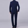 Men Slim Fit Business Leisure One Button Formal Two-Piece Suit for Banquet Wedding Work