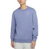 Nike French Terry Swoosh Gradient Crew Neck Sweatshirt Men Tops Indigo DB9408-412