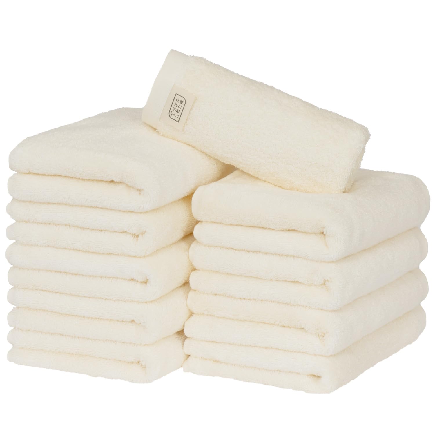 

Полотенце Лаборатория Лицо Чистый ЯпонияТехнология [Естественно Мягкий] #024 Полотенца, Белый, Набор из 10 штук, Мягкий, Плотный, Гладкий, Долговечный, Быстровпитывающий,