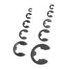 Pcs E Circlip Washer Set with Storage Box Stainless Steel Firm Fixing E Type Retaining Washer