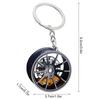 Wheel Hub Car Keychain,Car Wheel Hub Keychain | Wheel Rim Keychain,Car Wheel Hub Shape