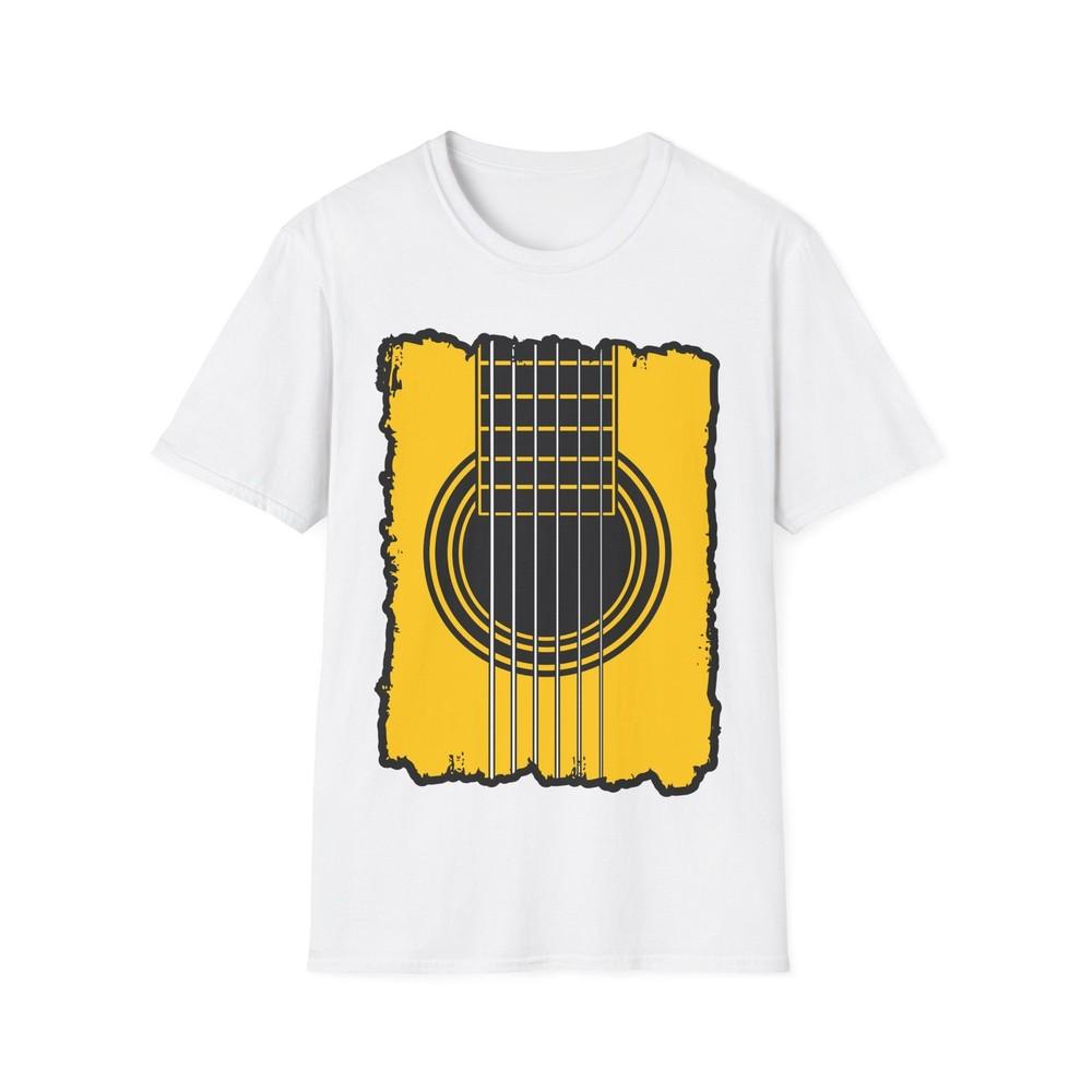 Guitar T-Shirt, Guitar Player Gift, Guitarist Tee, Rock Fan Top