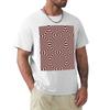 Illusion Tile  Orange  Purple Snakes TShirt shirts graphic hippie clothes mens tall t shirts