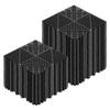 Interlocking Drainage Mats, 310 X 310 Mm, Modular Garage Flooring Tiles, Non-Slip PP Drainage Floor Tiles, Self-Draining, Easy Installation, for