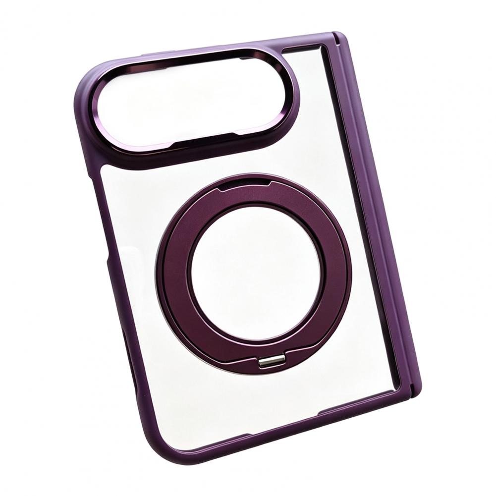 Clear Protective Case for IPhoneDuo 2026 Phone Protector with 360 Degree Rotatable Kickstand Anti-yellowing Phone Cover
