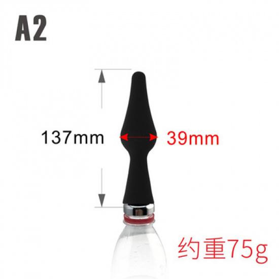 Adult Sexy for Men and Women Mineral Water Bottle Silicone Sausage Flusher Back Court Cleaning Women Washing Device