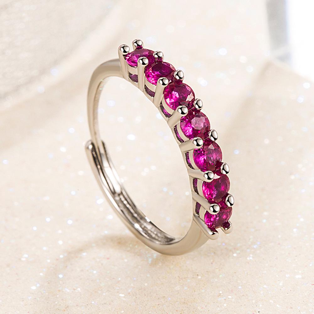 Элегантное Стильное Дизайн Цирконий Открытое Кольцо - Женский Подарок