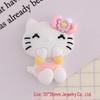 Cartoon Cherry Blossom Sanrio Resin Accessories: Phone Case, Hair Clip, Pendant, Cup, and Car Decoration.