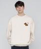 GRAVER [Unisex] Fast Horse Sweatshirt_Cream