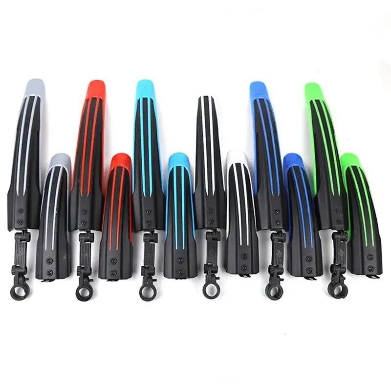 2Pcs Bicycle Fenders Mountain Road Bike Mudguard Front Rear MTB Mud Guard Wings For Bicycle Accessories