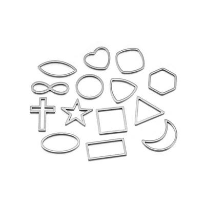 DIY-Anhängerrahmen aus Edelstahl für Schmuck und Krawatten
