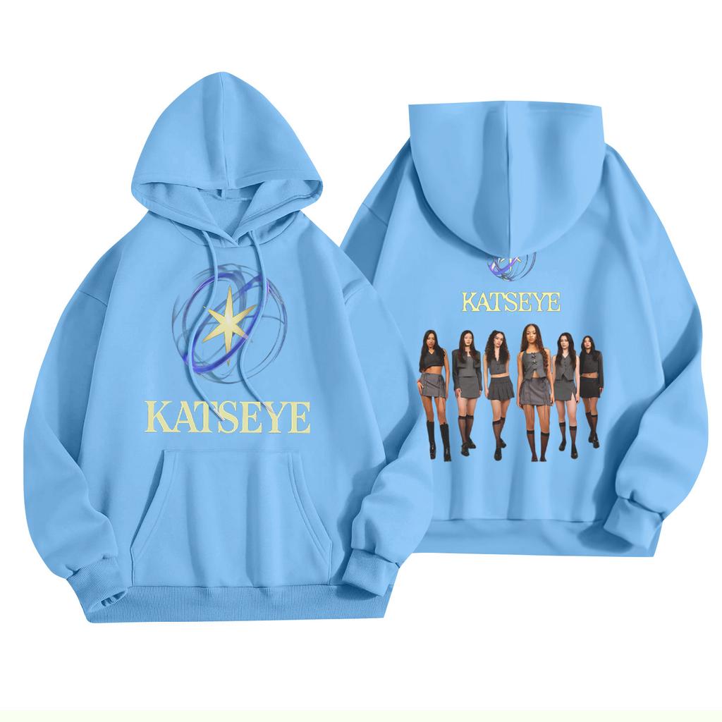 Unisex Fashion Lightweight Long Sleeve Pullover With Pockets Printed Hoodie