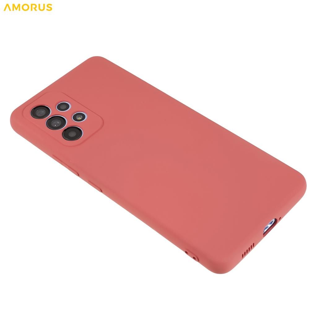 For Samsung Galaxy A13 4G Case Precise Cutouts TPU Fiber Lining Shockproof Phone Cover