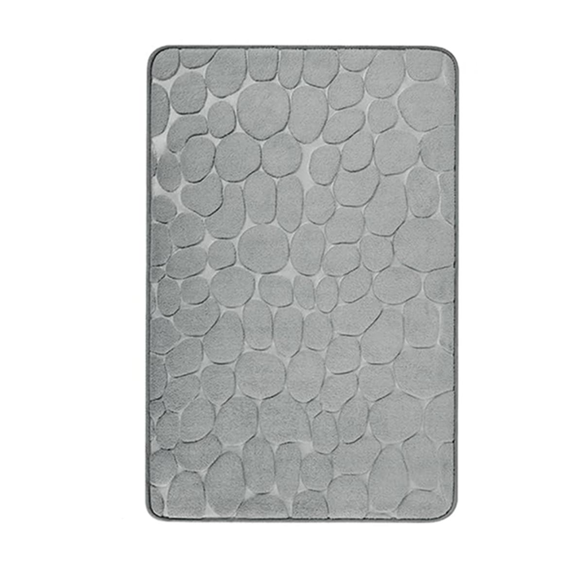 

Коврик для ванной комнаты 50*80 см, нескользящие ковры, тисненый булыжник, коврик для ванной, коврик для раковины, коврик для ванной, коврик для двери в душевую кабину 400MMx600MM белый