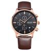 Canvas Strip Steel Mesh Belt Watch Multi-Function Chronograph Men'S Quartz Watch Waterproof Men'S Watch 2011
