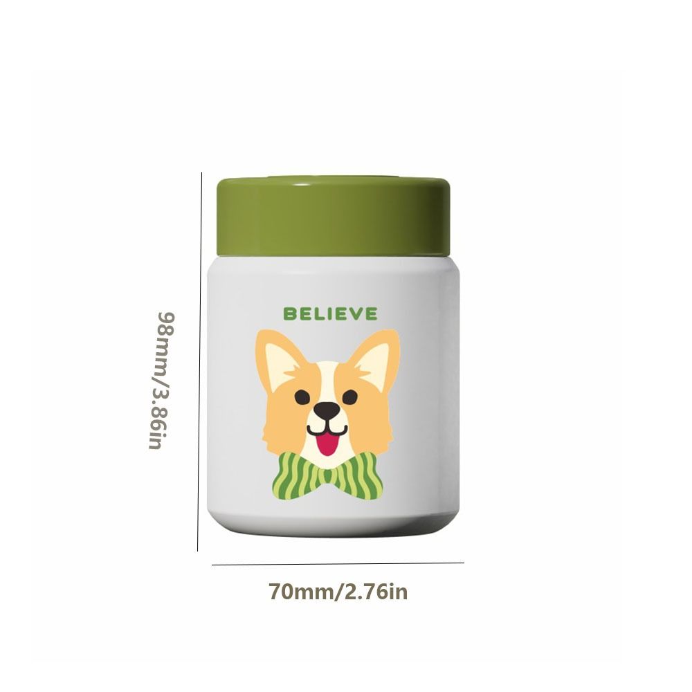 Insulated Mini Thermos Cup 180ml Thermal Coffee Mug Creative Cartoon Hot Water Bottle  Travel