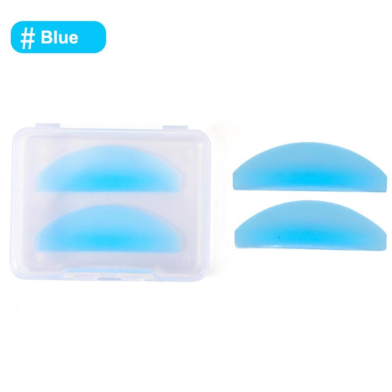 1 Çift Silikon Kirpik Perma Pedleri Kirpik Çubukları Kalkan Kaldırma 3D Kirpik Kıvırıcı Aksesuarları Aplikatör Makyaj Aracı