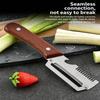 Vegetable Peeler Stainless Steel Multi Purpose Potato Carrot Fruit Cutter Kitchen Helper for Quick Salad Making