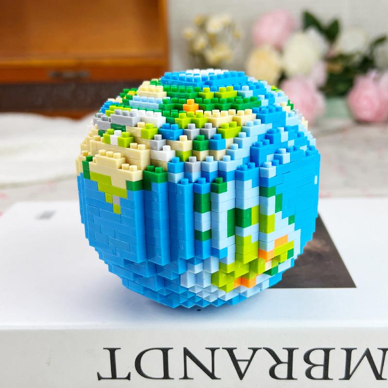 Pixel Earth XL6621 Micro-Particle Building Blocks Assembly Display Piece - High Difficulty Chenghai Building Block Toy