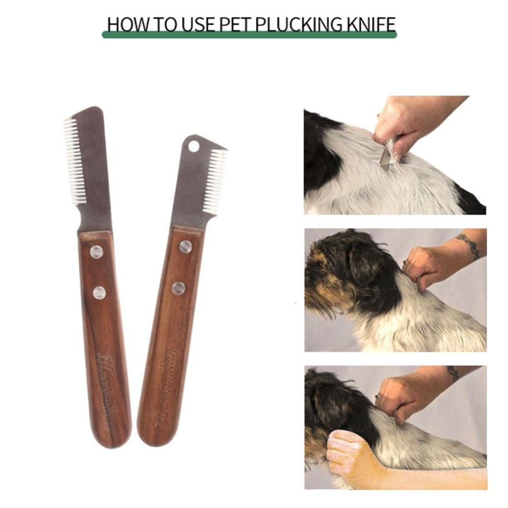 Handle for Cat,Dog Hair Brush Hair Stripping Comb Pet Comb Dog Hair Remover Pet Grooming Tool
